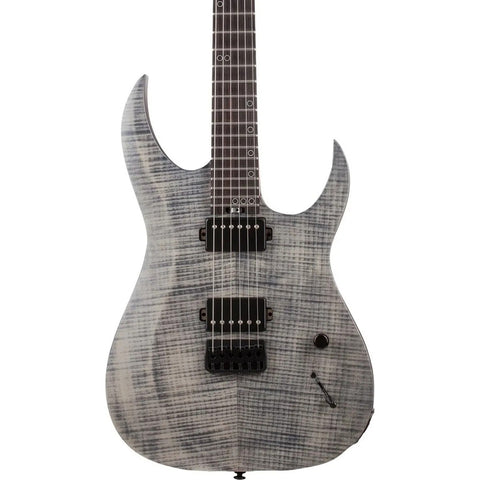 Guitarra Eléctrica Schecter Sunset-6 Extreme Grey Ghost Diestro Gris Claro Ébano