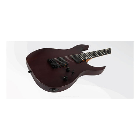 Guitarra Eléctrica 6 Cuerdas Spira Guitars S-400 Satin Wine Diestro Rojo