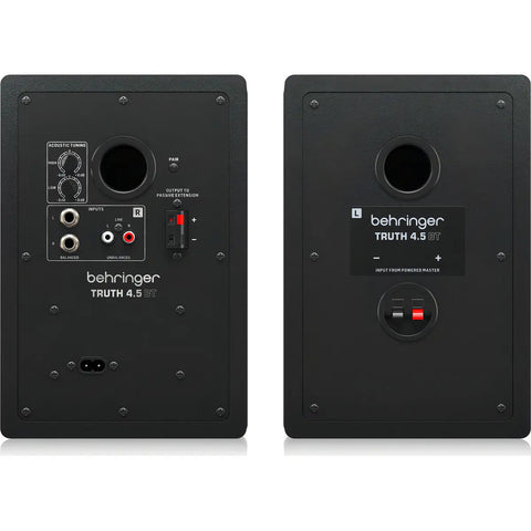Par De Monitores De Estudio Autoamplificados Behringer Truth Negro