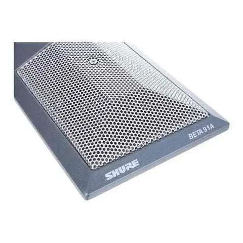 Micrófono De Bombo Batería Shure Beta 91a Semicardioide Color Gris Oscuro