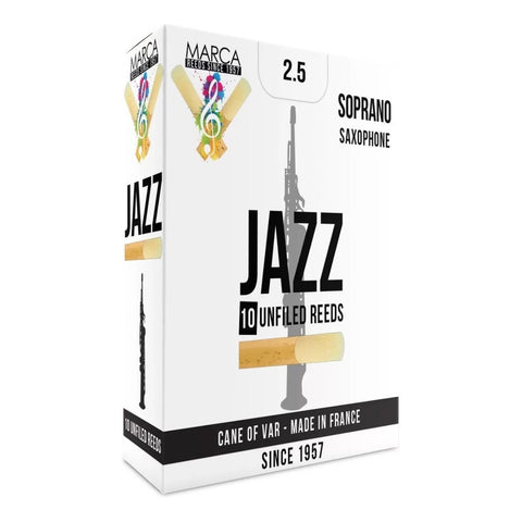 Caña P/saxofón Soprano Fuerza 2.5 Nota Bb Marca Reeds Jzu325