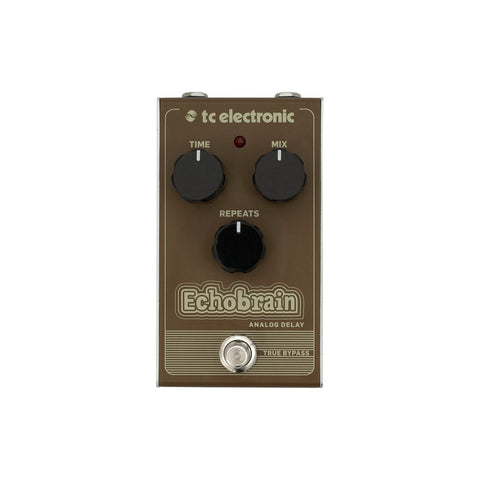 Tc Electronic Echobrain Pedal Delay Análogo Para Guitarra Color Café