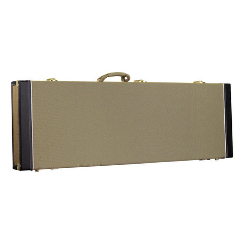 Guitarra Eléctrica Con Case Serie Unique Leggend-am Babilon Color Amarillo