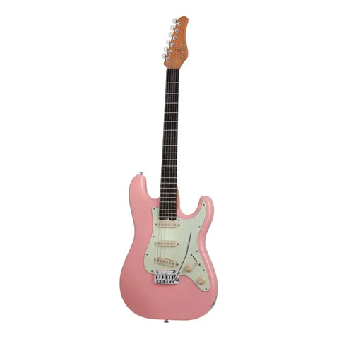 Guitarra Eléctrica Atomic Schecter Nick Johnston Trad-ds Aco Diestro Ébano