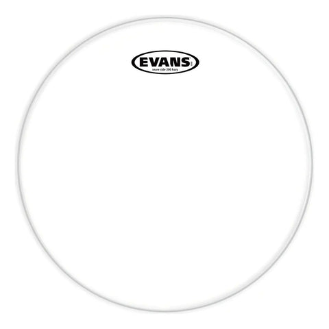 Parche Resonante Para Tarola 14 Pulgadas Evans Drumheads S14h20 Transparente
