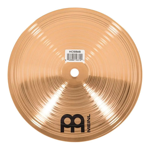 Platillo Campana Meinl Hcs Bronze Efecto 8  Para Batería