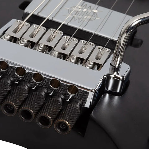 Guitarra Schecter Synyster Gates Custom- 6 Tr S Headless Diestro Negro Ébano