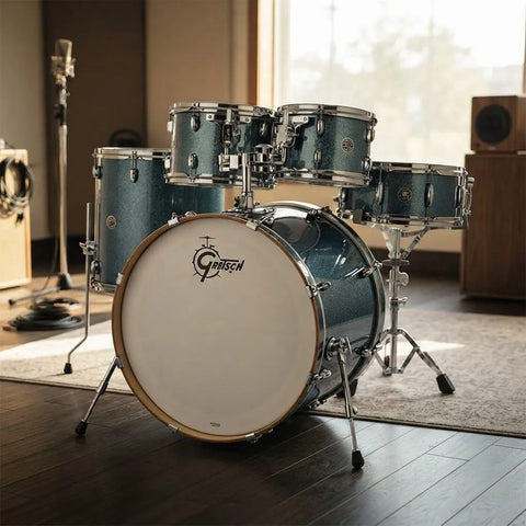 Gretsch Ge4605sp Energy  Batería Shell Pack 5 Pzas 20  Azul Azul Acero