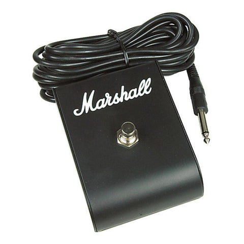 Footswitch 1 Botón Marshall Pedl-10008 Color Negro