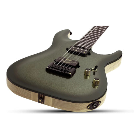 Schecter C-1 50th Anniversary  Guitarra Eléctrica Gold Burs Diestro Natural