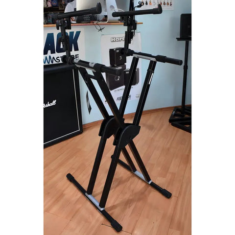 Soporte Teclado Doble Proel Dhks52 Ajustable Acero Resistente X