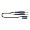 Cable Rocksolid 2 Plug A 2 Rca De 5m, Quiklok Rksa130-5