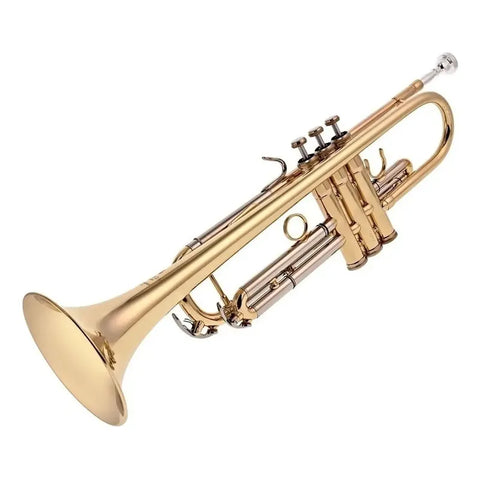 Trompeta Laqueada Con Émbolos De Acero Besson Be110-1-0