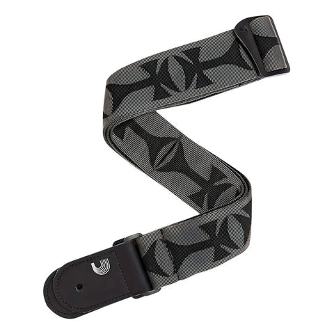 Tahalí Correa Guitarra Bajo Planet Waves Negro/gris Ajustable Nylon