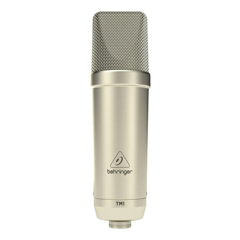 Micrófono De Condensador De Diafragma Grande Behringer  Tm1 Plateado