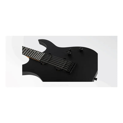 Guitarra Eléctrica 6 Cuerdas Spira Guitars S-400 Satin Black Diestro Negro