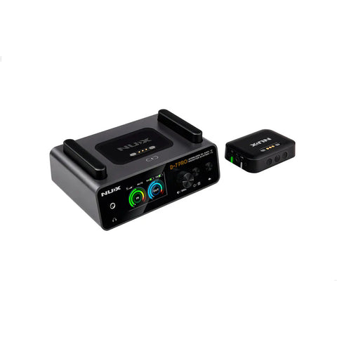 Sistema De Monitoreo Inalámbrico In-ear Nux B-7 Pro Display Digital 30m