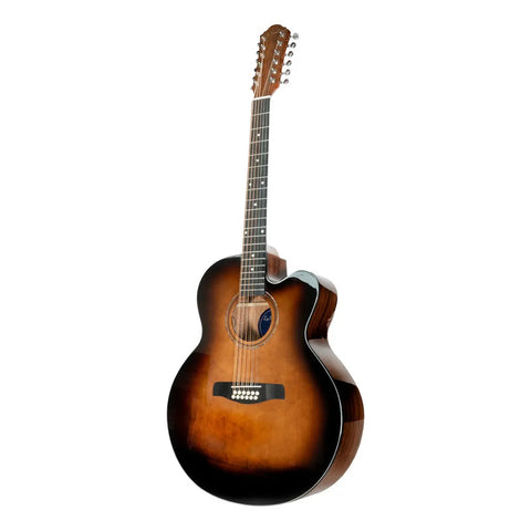 Guitarra La Sevillana Electroacústica Ju-1200ceq Sombreado Material Del Diapasón Maple Orientación De La Mano Diestro