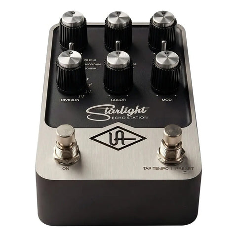 Pedal De Efectos Universal Audio Uafx Pedals Starlight Echo Station Negro