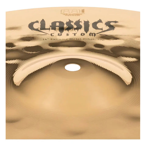 Hi-hat Meinl Classics Custom Extreme Metal Cc14emh-b Aleación B10 Brillante