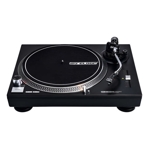 Tornamesa Belt Drive Para Dj Reloop Rp-1000 Mk2 Negro