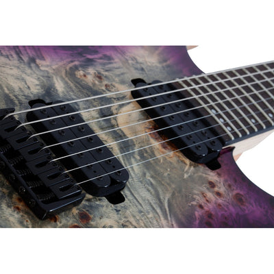 Guitarra Eléctrica 7 Cuerdas Aurora Burst Schecter C-7 Pro