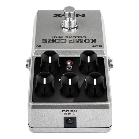 Pedal Compresor P/ Guitarra Nux Ncc-2 Komp Core Deluxe Mkii Plateado