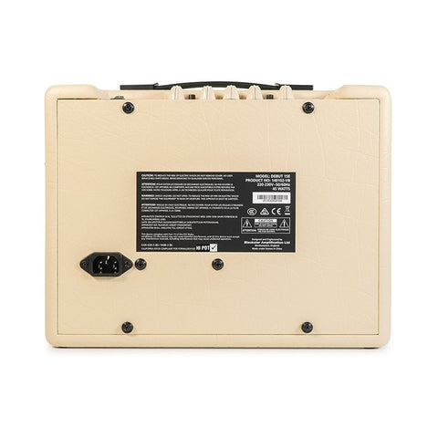 Combo Amplificador Para Guitarra 15w Blackstar Debut 15e Crema