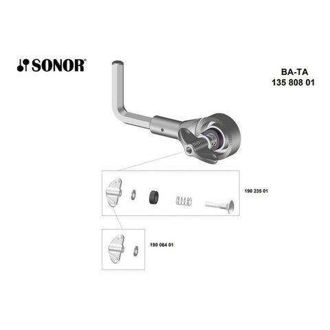 Adaptador Para Tom De La Serie Hardware 600 Sonor Ba-ta
