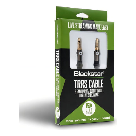 Blackstar Ba930100 Cable Auxiliar Trss 3.5mm Audio 1.8 Mts
