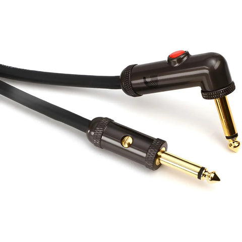 D'addario Pw-aglra-20 Cable Guitarra Bajo Angulado 6 Metros
