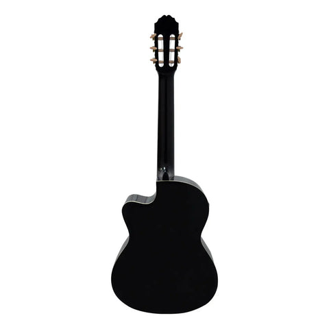 Guitarra Electroacustica Basic Electro Negra Gewa Ps510198 Negro