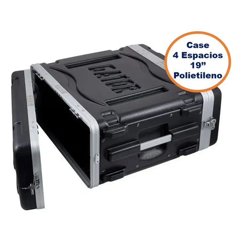 Estuche Rígido Gator Gr 4l Rack 4u Audio 6kg