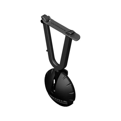 Colgador De Guitarra C/yugo Estilo De Correa Ultimate Gs-10s Color Negro