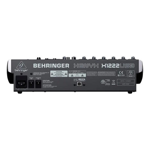 Behringer X1222usb Mixer Consola Mezcladora 12 Entradas