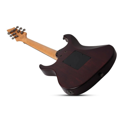 Guitarra Eléctrica Color Nogal, Sgr By Schecter Banshee-6 Fr Diestro Bordó