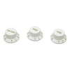 Set De Perillas P/stratocaster Blanco Dimarzio Dm2111 Whi