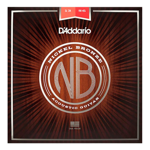 Encordadura Para Guitarra Acústica 13-56 Daddario Nb1356