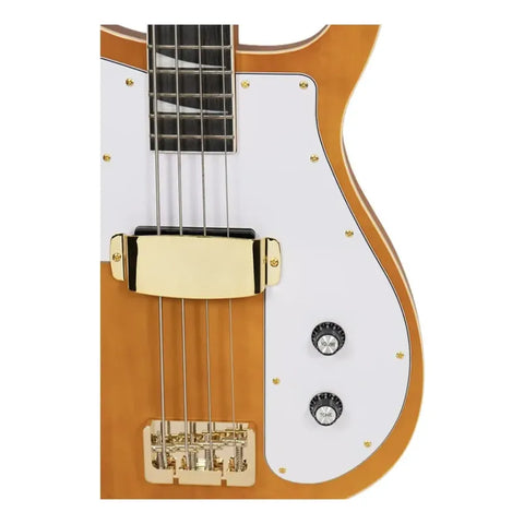 Bajo Mars Electrico Rickenbacker Rknbkr Deluxe Natural Diestro Natural Satin