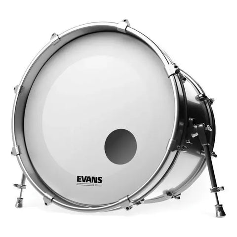 Parche Evans Bd22rgcw Frontal Blanco Aspero Con Hueco