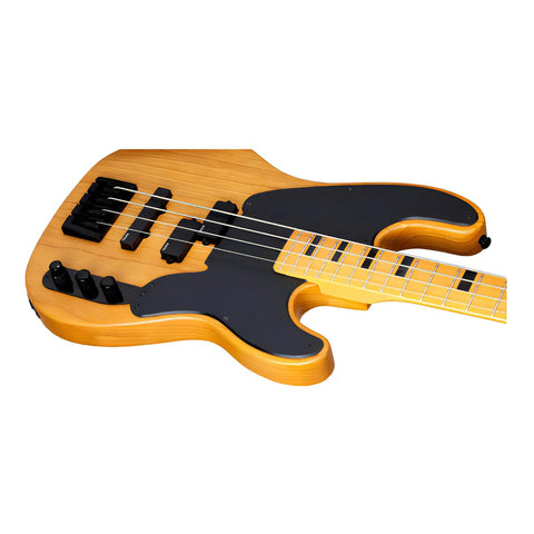 Bajo Eléctrico Schecter Model-t Session 4 Cuerdas Activo Natural Diestro