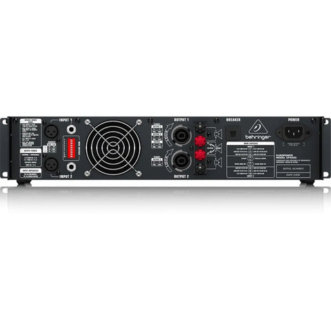 Amplificador De Potencia Poder, Behringer Ep4000 Negro 4 Kw