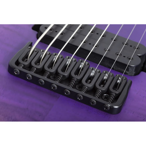 Guitarra Schecter Elect. John Browne Tao-8 Ozone Burst Diestro Violeta Ébano