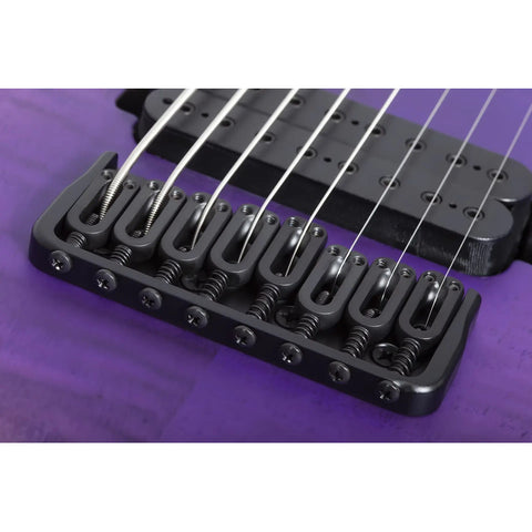 Guitarra Schecter Elect. John Browne Tao-8 Ozone Burst Diestro Violeta Ébano