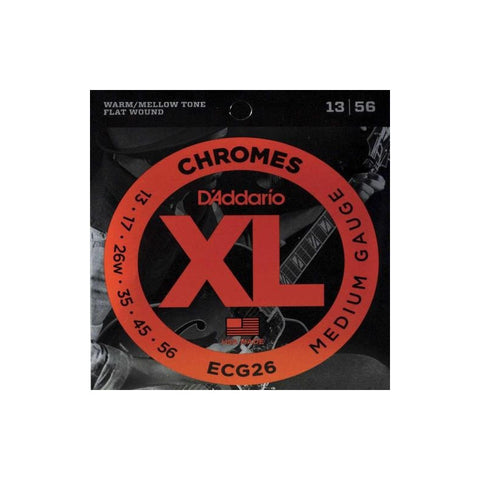 Juego De Cuerdas Para Guitarra Eléctrica Daddario Ecg26
