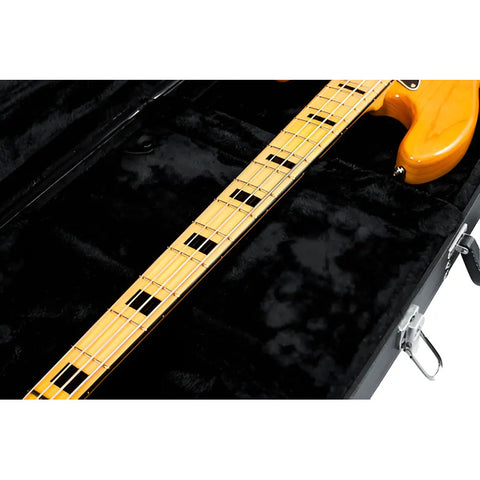 Estuche Rígido Para Bajo Gator Gwe-bass Madera Contrachapada Negro