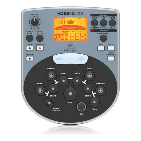 Batería Electrónica Behringer Xd80 Usb Color Negro