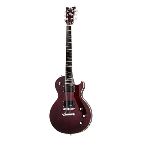Guitarra Eléctrica Schecter Solo-ii Supreme 6 Cuerdas Ébano Rojo Diestro