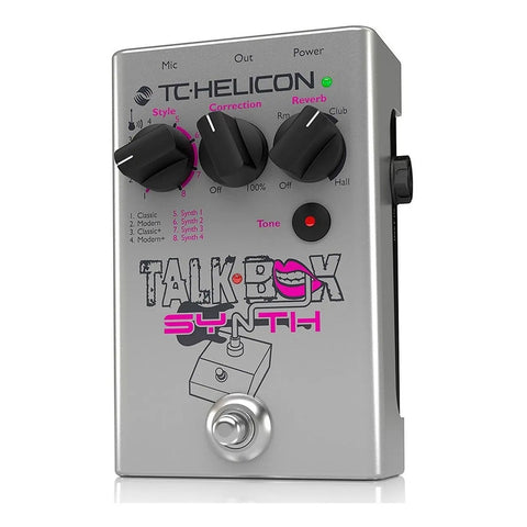 Pedal De Efectos Vocal, Tc Helicon Talkbox Synth Gris