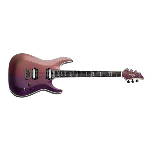 Guitarra Eléctrica Schecter C-1 Sls Hollywood Supernova Diestro Rosa Oscuro Ébano